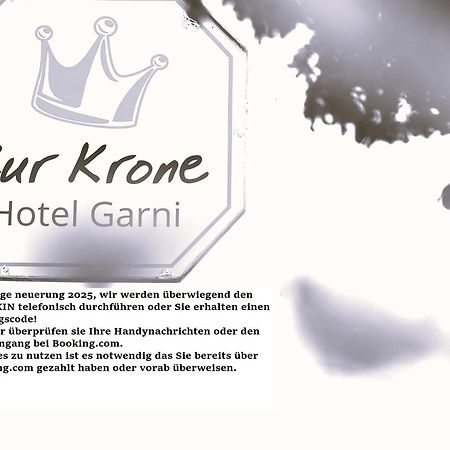 Hotel Garni Und Apartments Zur Krone Hilpoltstein Exterior photo