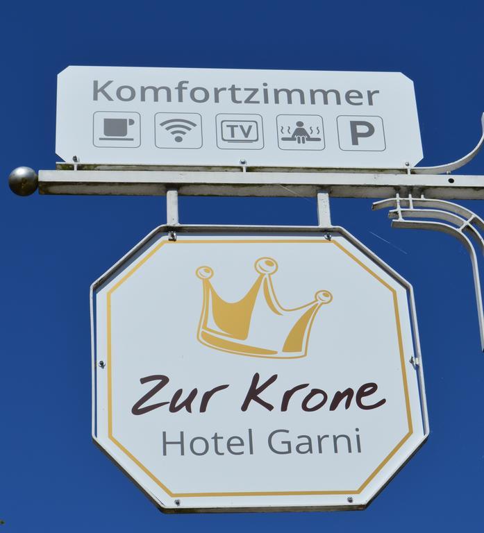 Hotel Garni Und Apartments Zur Krone Hilpoltstein Exterior photo